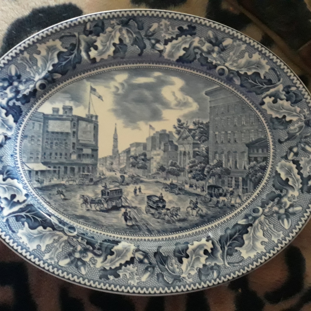 Johnson Brothers 12  1/2 in platter